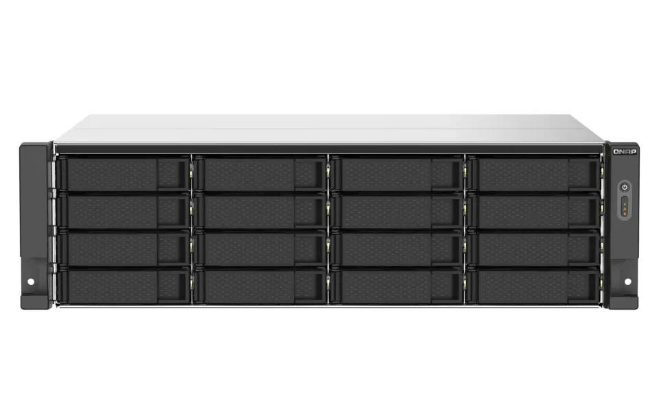 QNAP TS-1673AU-RP-16G (Ryzen V1500B 2,2GHz / 16GB RAM / 16x SATA / 2x 2,5GbE / 2x PCIe / 2x zdroj)