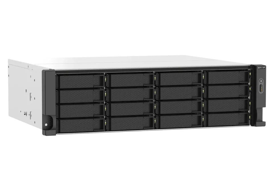 QNAP TS-1673AU-RP-16G (Ryzen V1500B 2,2GHz / 16GB RAM / 16x SATA / 2x 2,5GbE / 2x PCIe / 2x zdroj)