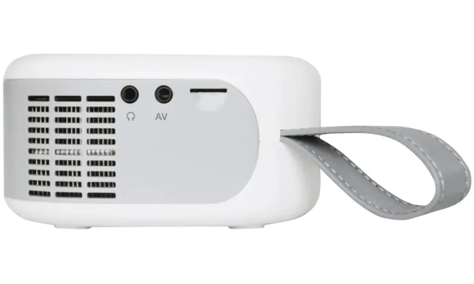 STRONG projektor N1/ LCD/ HD (1280x720)/ 120 ANSI lm/ USB 2.0/ HDMI/ microSD/ Repro/ bílo-šedý