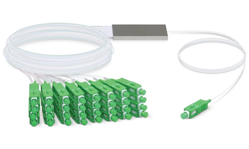Ubiquiti UFiber Splitter 32 - optický rozbočovač 1:32, 1260-1650 nm, SC/APC konektory, délka 1,5 m