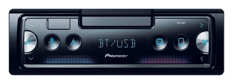 Pioneer SPH-10BT autorádio s USB a držákem telefonu