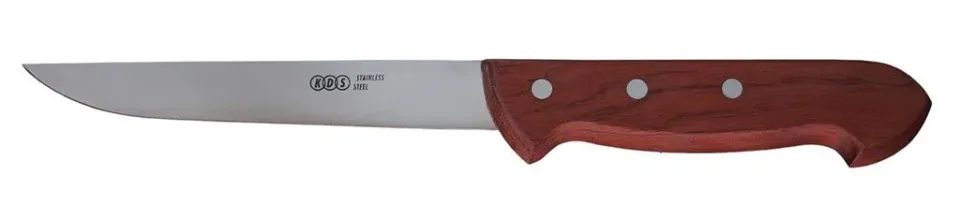 Nůž BUBINGA řeznický 6 dřevo - hornošpičatý