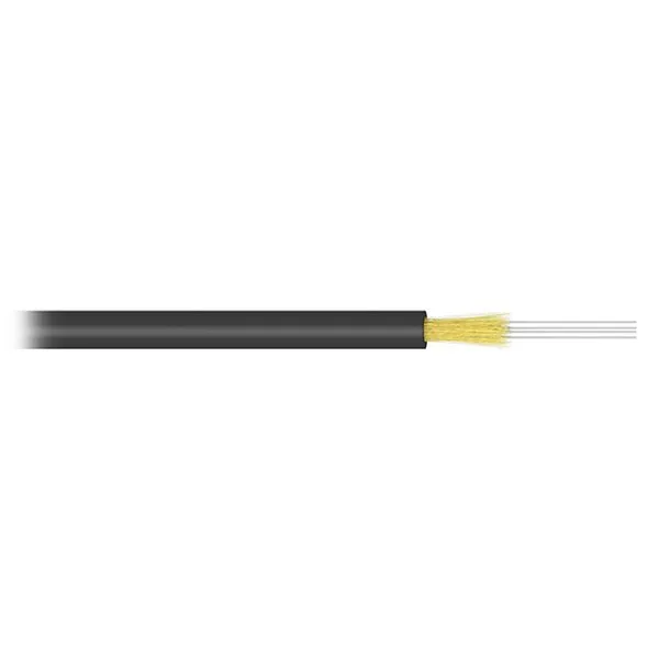 KDP KO-24-9-7A01 Optický kabel, 9/125, 24vl., J/A-N(ZN)H, FTTx, DROP, G.657, LS0H, 4mm, KDP