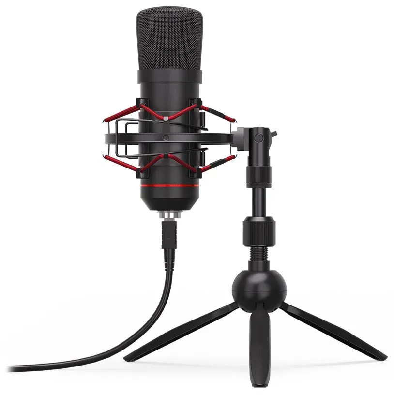 Endorfy mikrofon Solum T/streamovací/stojánek/pop-up filtr/3,5mm jack/USB-C/USB-