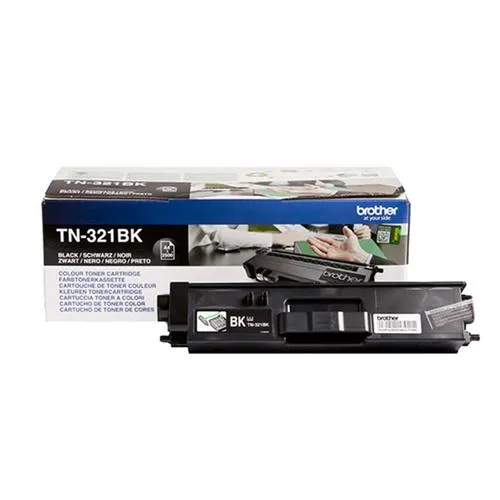 BROTHER TN-321BK, originální toner černý, 2500 str.