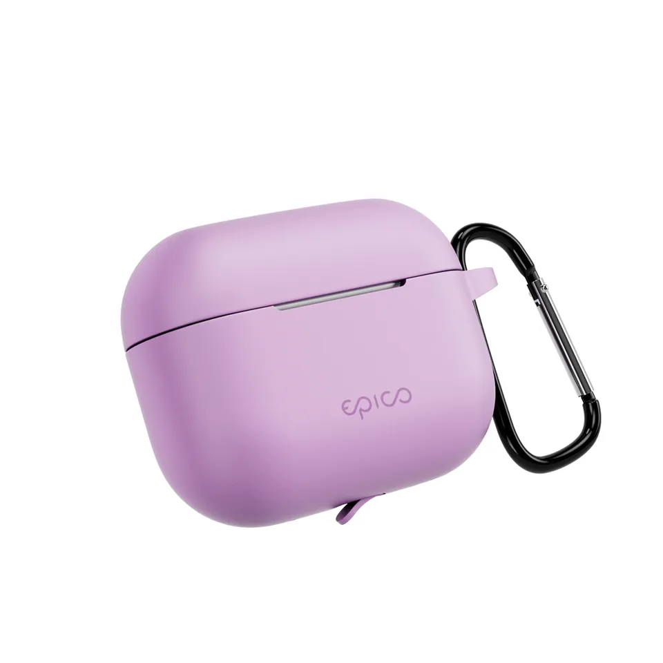 Epico pouzdro s karabinou AirPods Pro 3 - fialová