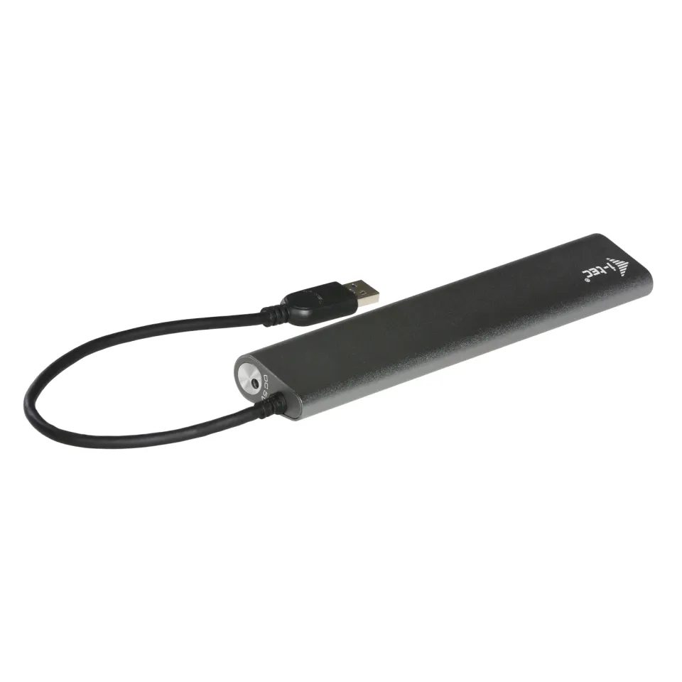 i-Tec USB3.0 HUB 7port, Metal, nabíjení