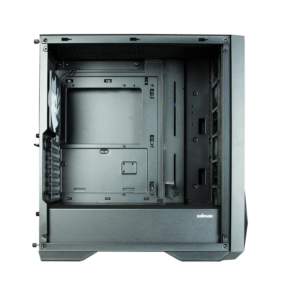 Zalman skříň Z9 Iceberg black / Middle tower / ATX / 4x140mm fan ARGB / temperované sklo / černá