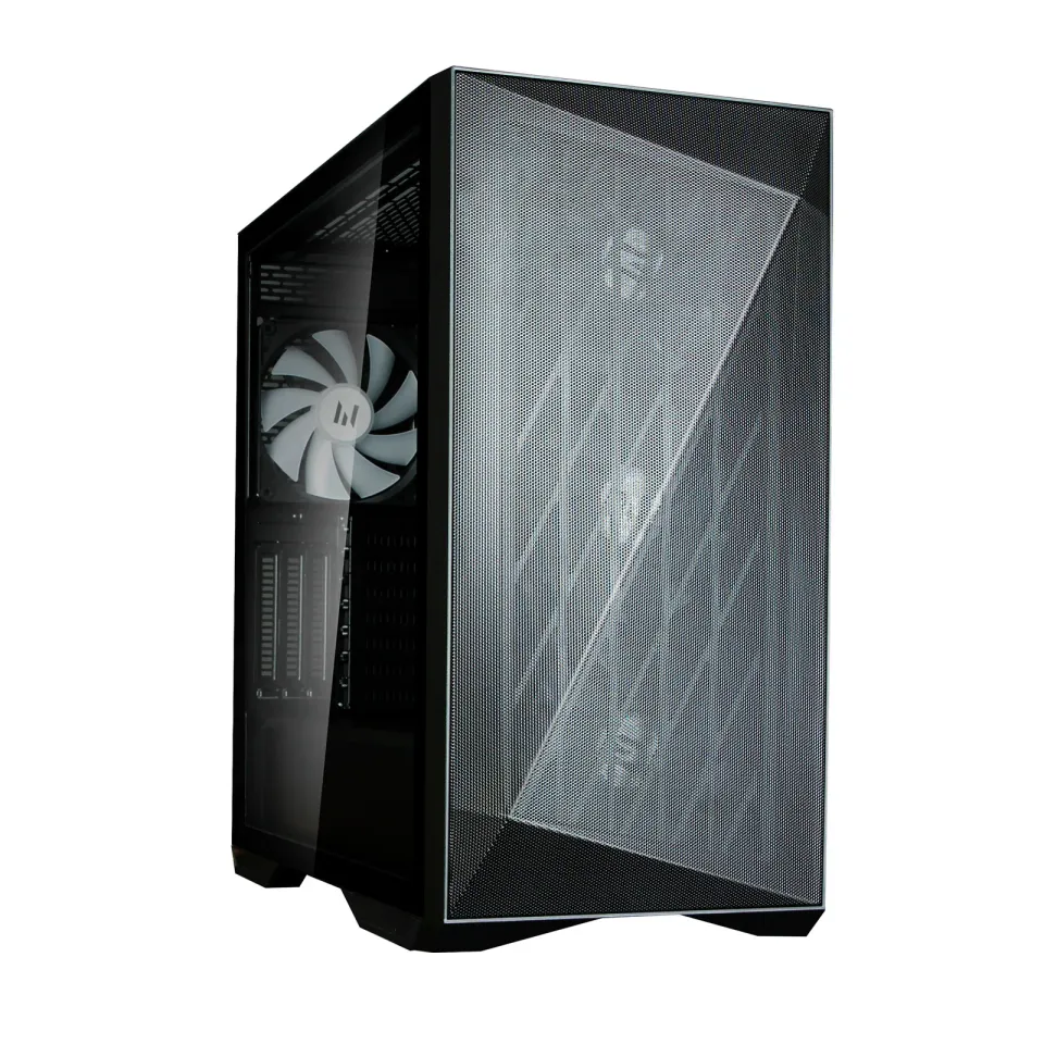 Zalman skříň Z9 Iceberg black / Middle tower / ATX / 4x140mm fan ARGB / temperované sklo / černá
