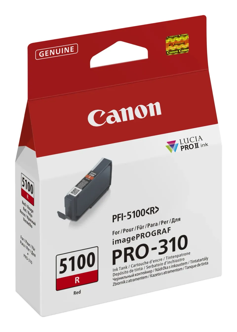 Canon cartridge PFI-5100R Red cartridge pro ImagePROGRAF PRO-310