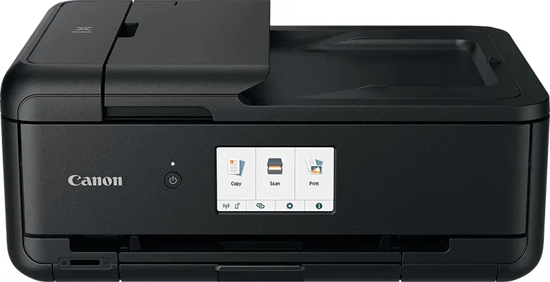 Canon PIXMA TS9550a – multifunkce A3 (tisk, kopírování, sken), 5 inkoustů, duplex, ADF, Wi-Fi a Ethernet, černá