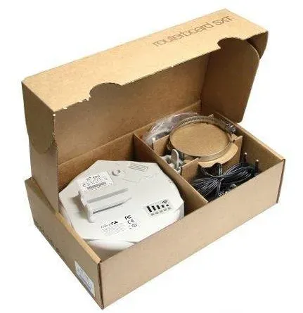 MikroTik SXT SA5 ac, 720MHz CPU, 128MB RAM,1x LAN, integr. 5GHz Wi-Fi, 2x13dBi, 802.11a/n/ac, vč. L4 licence