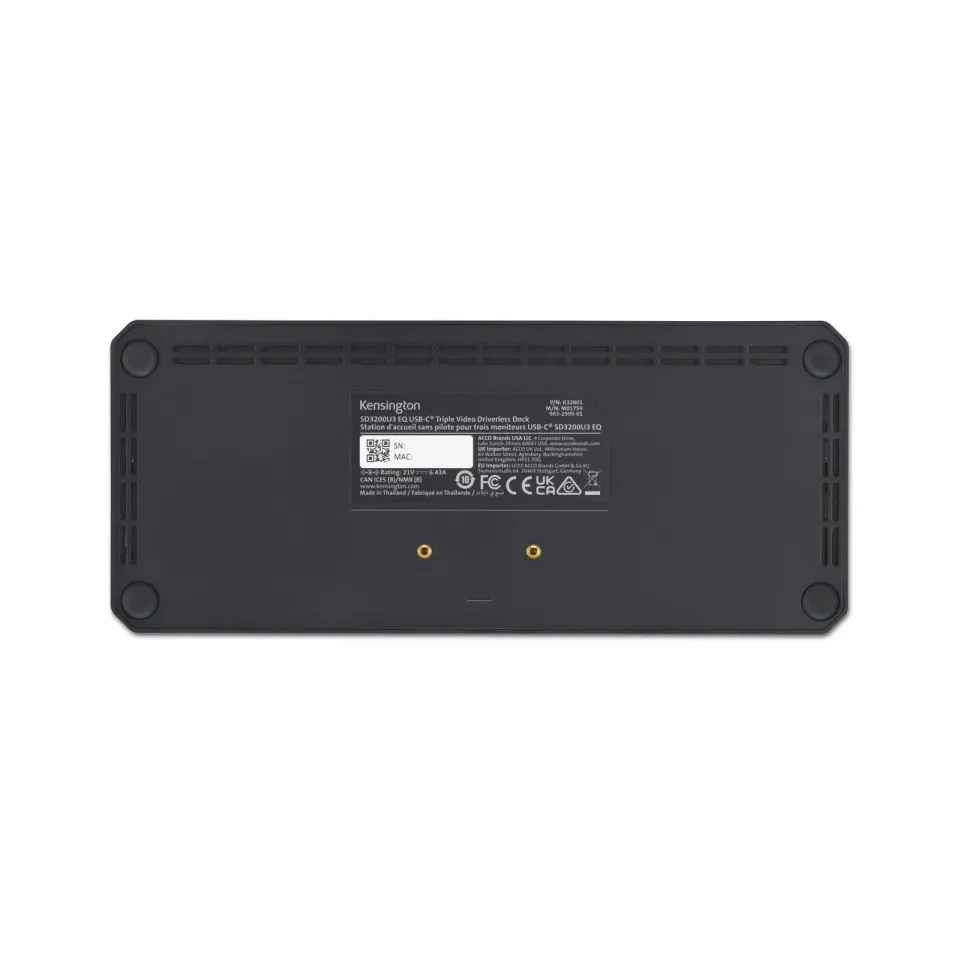 KENSINGTON SD4843P EQ USB-C dokovací stanice