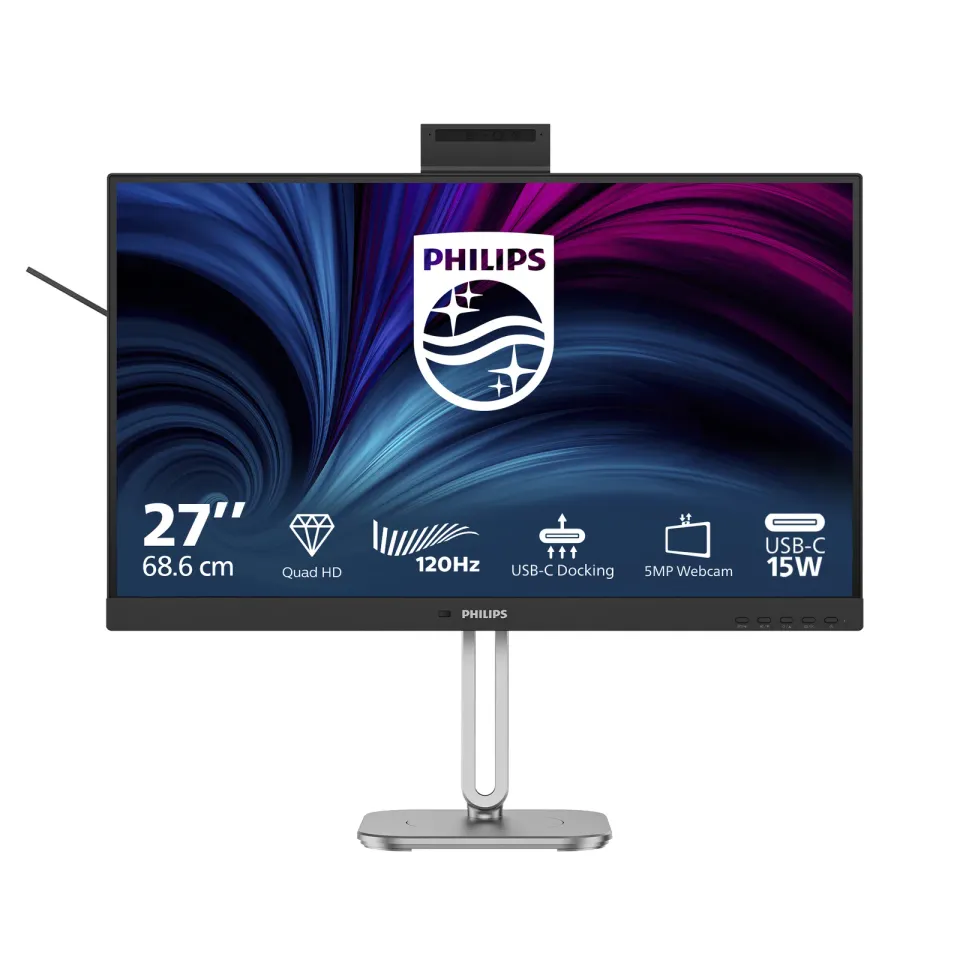 Philips LCD 27B2U4601H 27" IPS/2560x1440@120Hz/4ms/350cd/HDMI/DP/4xUSB/USB-C doc