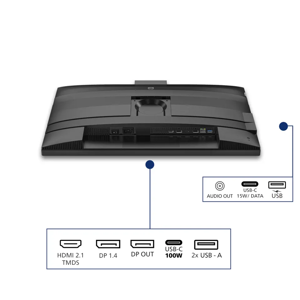 Philips LCD 27B2U4601H 27" IPS/2560x1440@120Hz/4ms/350cd/HDMI/DP/4xUSB/USB-C doc