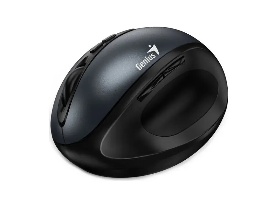 Genius Ergo 8300S, Myš, bezdrátová, optická, vertikální, 1600DPI, 7 tlačítek, ti