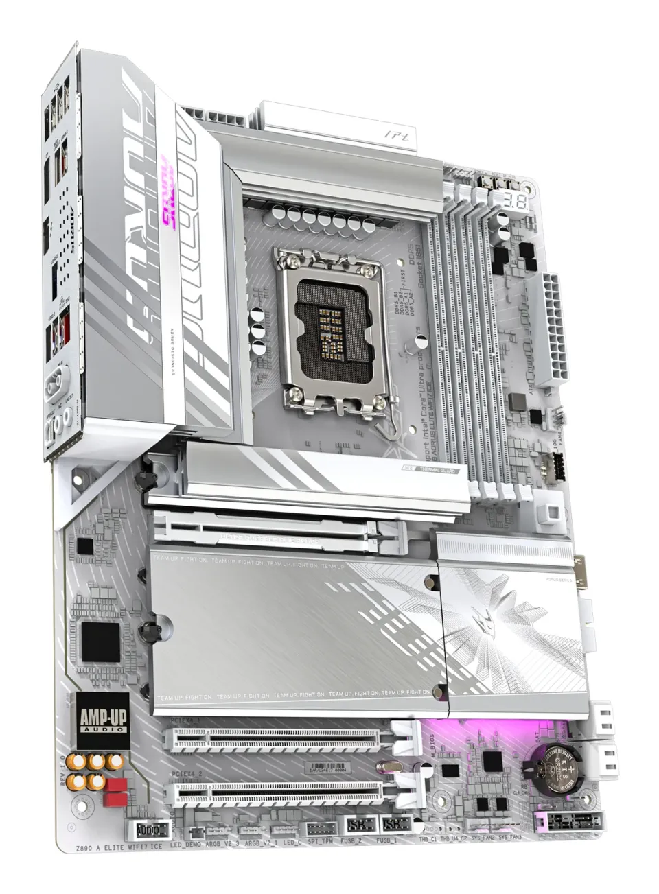 GIGABYTE MB Sc LGA1851 Z890 A ELITE WF7 ICE, Intel Z890, 4xDDR5, 1xDP, 1xHDMI, 1xThunderbolt, WiFi