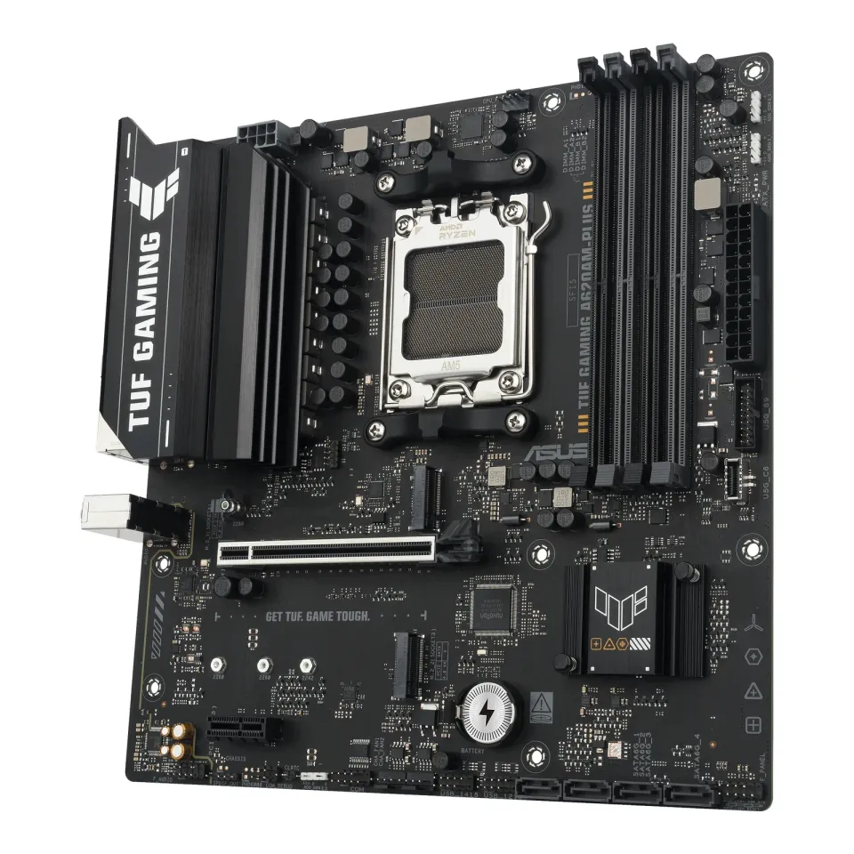 ASUS MB Sc AM5 TUF GAMING A620AM-PLUS, 4xDDR5, 2xDP, 1xHDMI, mATX