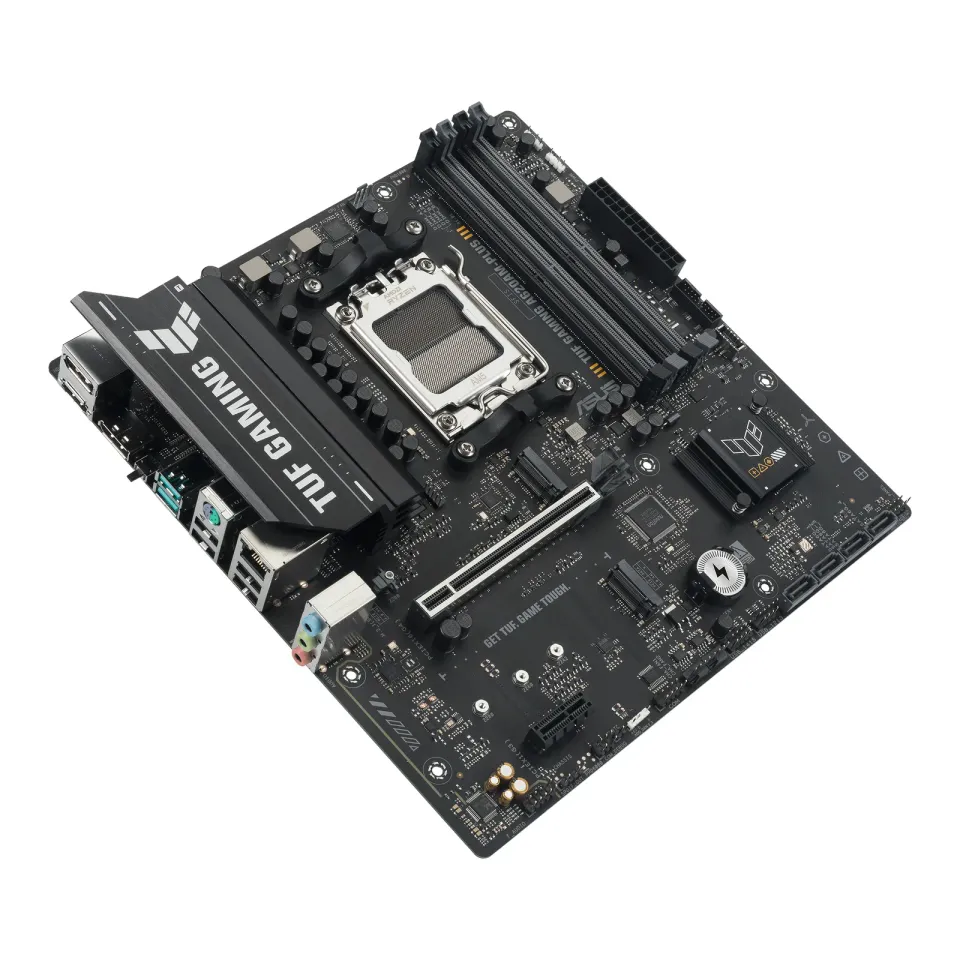 ASUS MB Sc AM5 TUF GAMING A620AM-PLUS, 4xDDR5, 2xDP, 1xHDMI, mATX