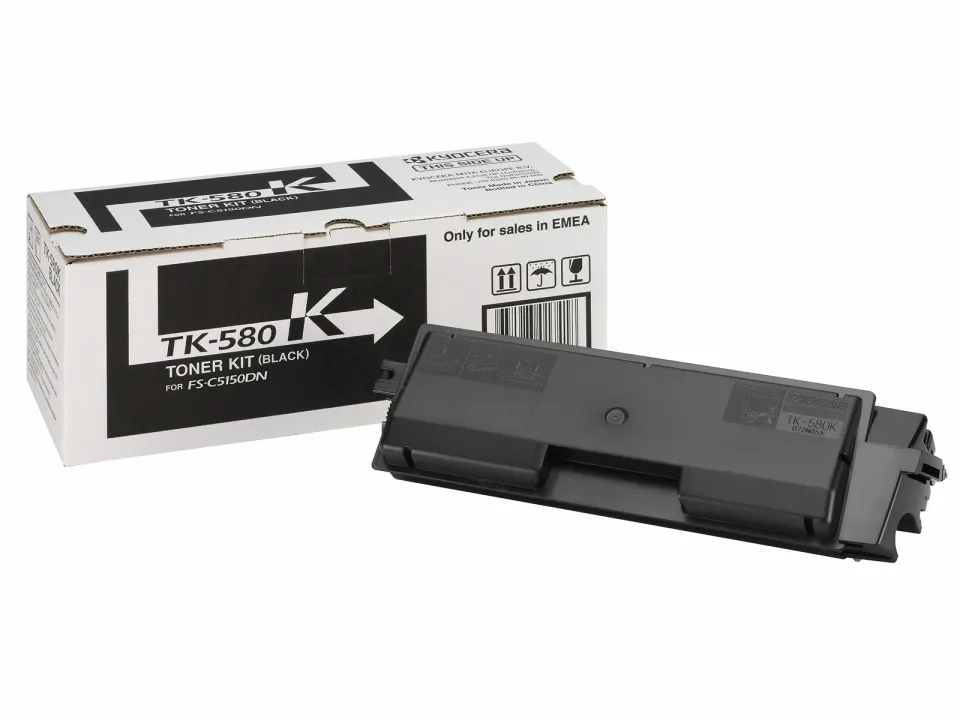 Kyocera toner TK-580K/ FS-C5150DN/ 3 500 stran/ Černý