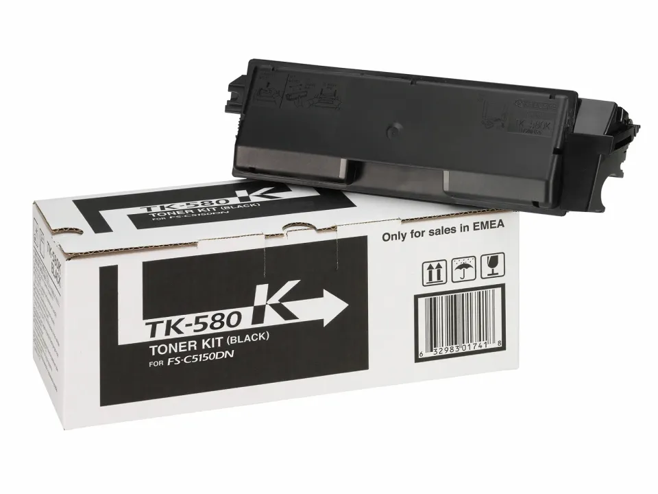 Kyocera toner TK-580K/ FS-C5150DN/ 3 500 stran/ Černý