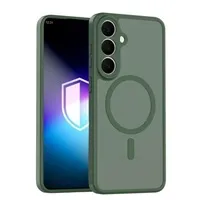 3mk ochranný kryt Misty MagCase Green pro Samsung Galaxy S26 FE