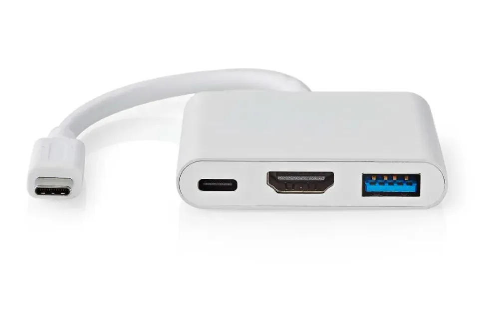 Nedis CCGB64770WT01 - USB Adaptér| USB 3.2 Gen 1 | USB-C Zástrčka | USB-A Zásuvk