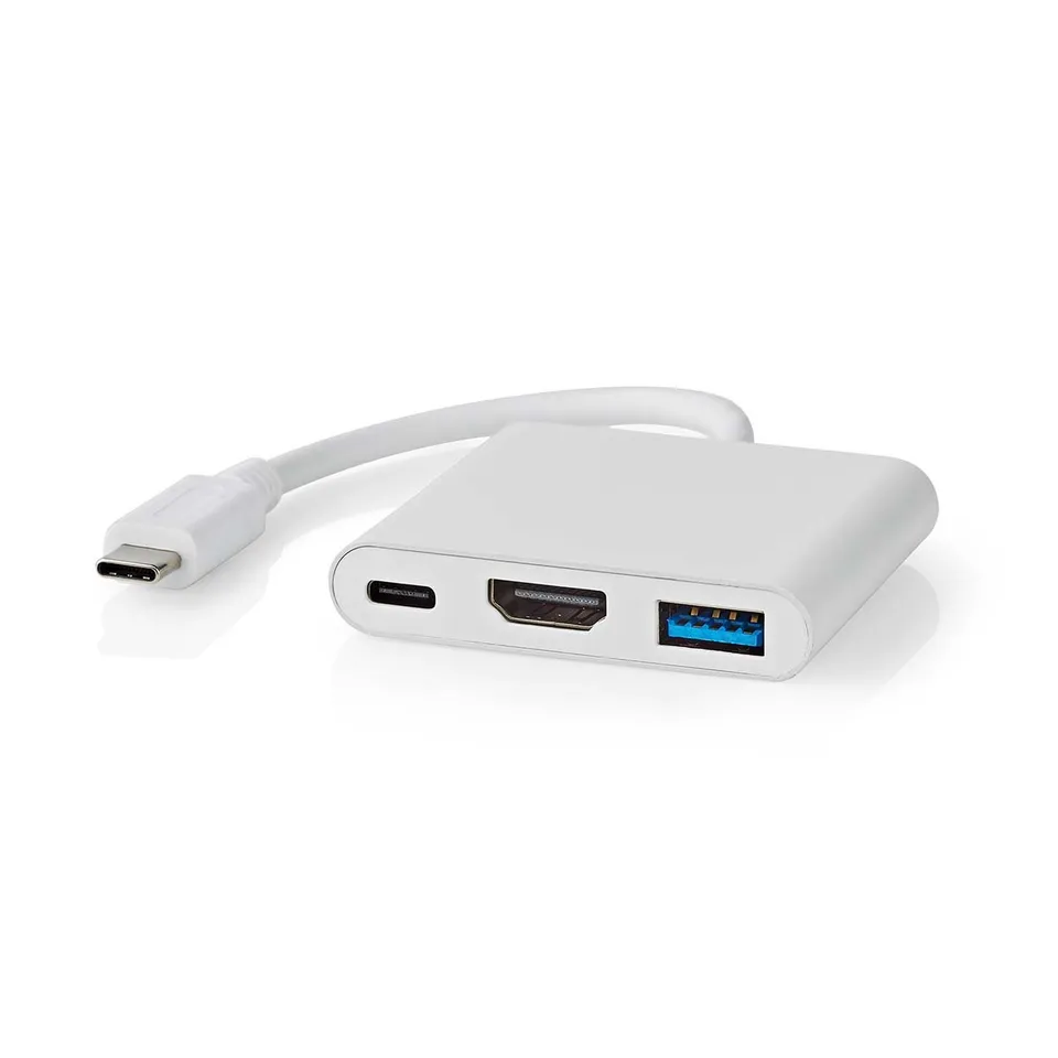 Nedis CCGB64770WT01 - USB Adaptér| USB 3.2 Gen 1 | USB-C Zástrčka | USB-A Zásuvk