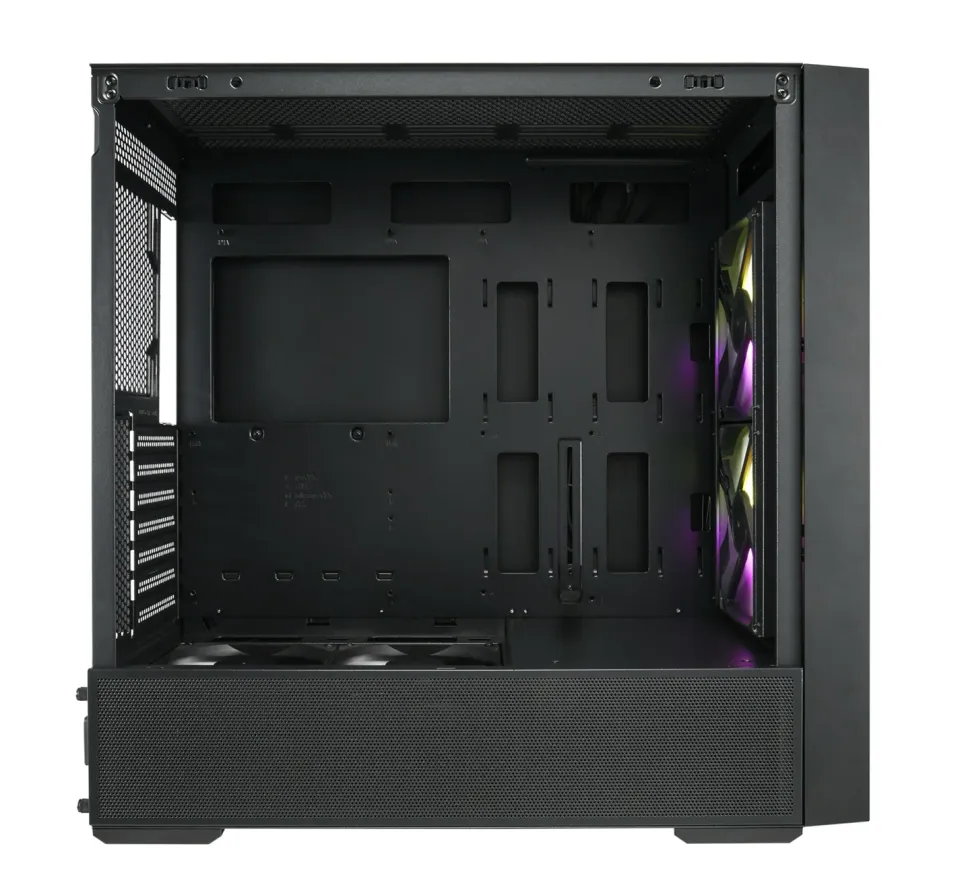 FSP M330-BA/Midi Tower/Transpar./Černá