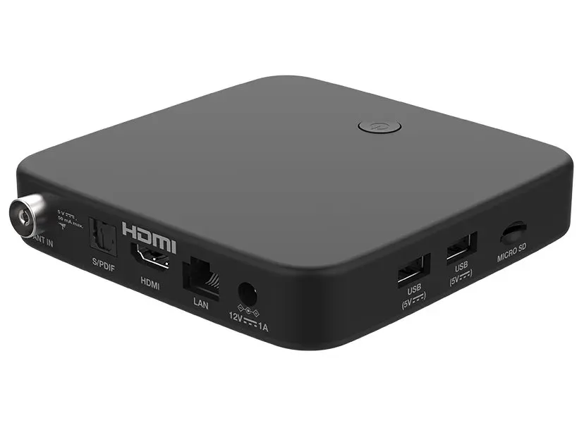 OPRAVENÉ - STRONG android box SRT 420/ 4K UHD/ DVB-T2/ H.265/HEVC/ NETFLIX/ O2 TV/ HBO Max/ HDMI/ USB/ LAN/ Wi-Fi/ Andro...