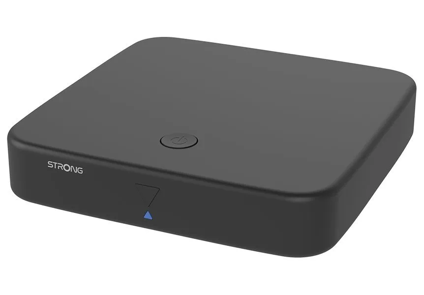 OPRAVENÉ - STRONG android box SRT 420/ 4K UHD/ DVB-T2/ H.265/HEVC/ NETFLIX/ O2 TV/ HBO Max/ HDMI/ USB/ LAN/ Wi-Fi/ Andro...