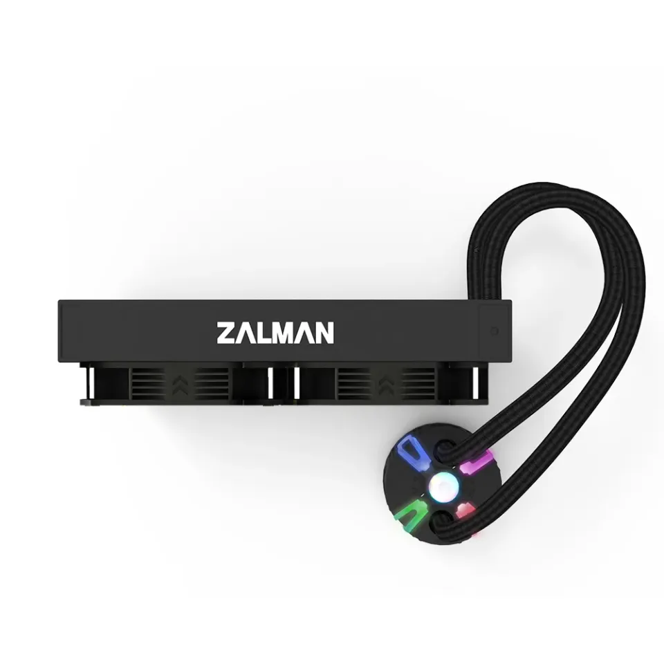 Zalman vodní chladič Reserator5 Z24 ARGB / 240 mm ARGB / ZE1225ASHx2 / černý