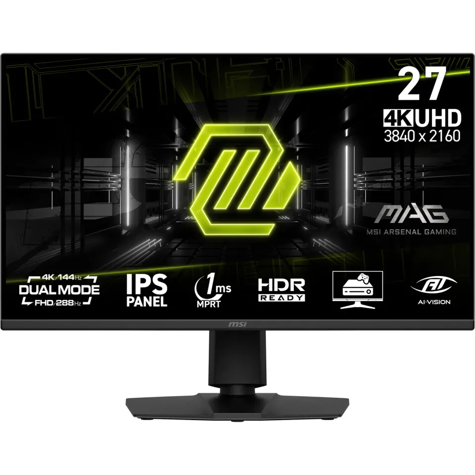 MSI Gaming monitor MAG 275UPD E14,27" IPS/3840x2160(UHD)/144Hz/1ms/2xHDMI/DP/výš