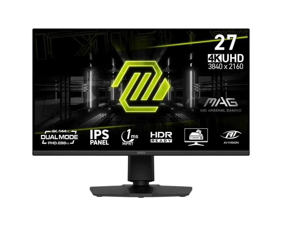 MSI Gaming monitor MAG 275UPD E14,27" IPS/3840x2160(UHD)/144Hz/1ms/2xHDMI/DP/výš