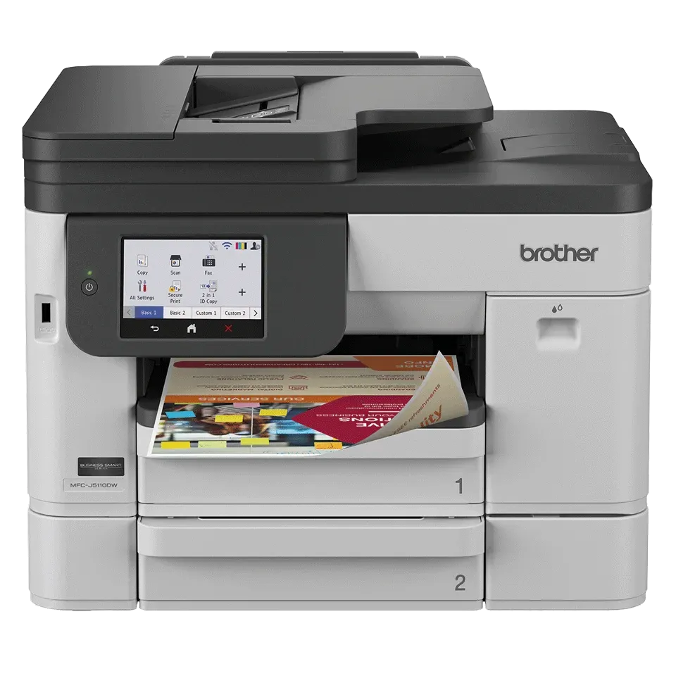 Brother MFC-J5110DW/tiskárna/kopírka/skener/fax, duplexní tisk, síť, ethernet, W