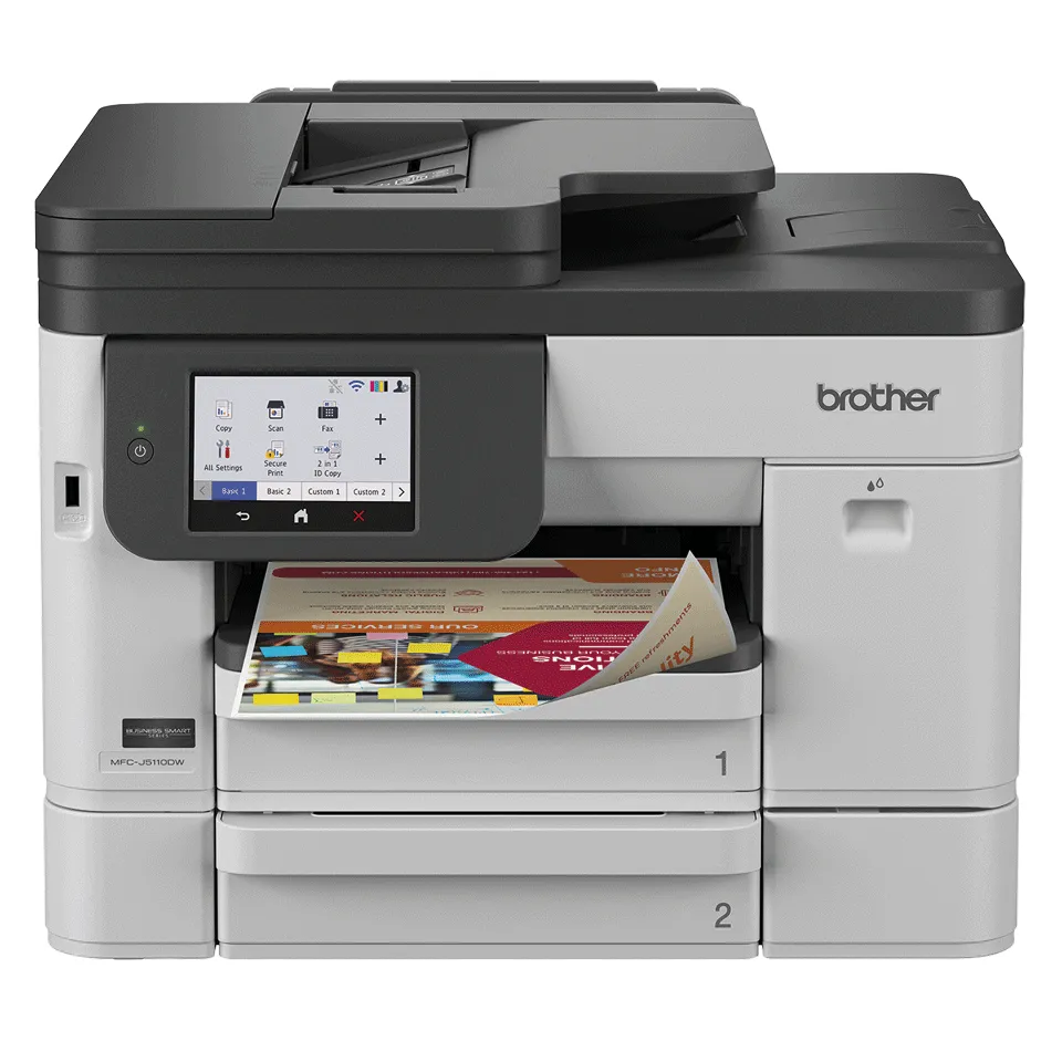 Brother MFC-J5110DW/tiskárna/kopírka/skener/fax, duplexní tisk, síť, ethernet, W