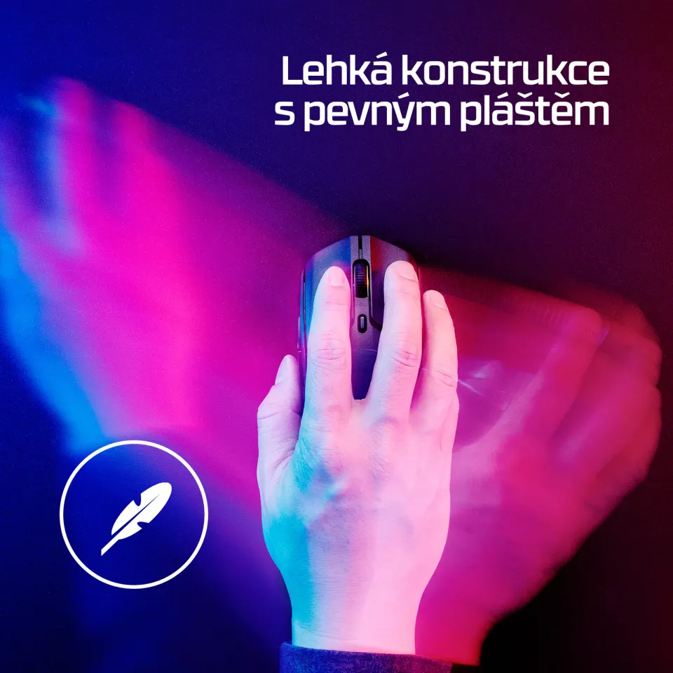 HyperX Pulsefire Haste White Wireless Gaming Mouse 2 - Myš