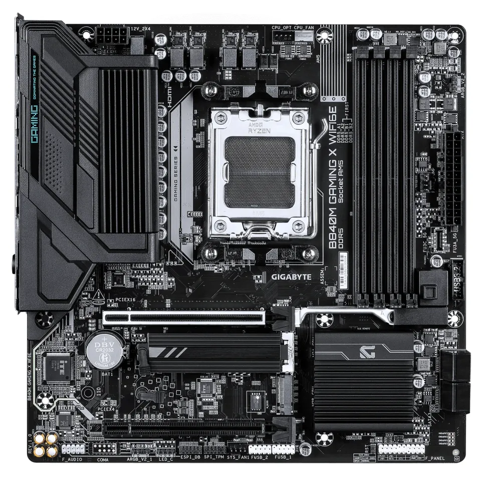 GIGABYTE B840M GAMING X WIFI6E/AM5/mATX