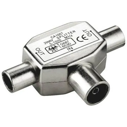 ROZBOČOVAČ anténní TV IEC 75 Ohm 1xF-2xM