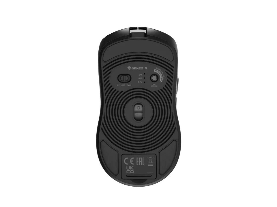 Herní myš Genesis ZIRCON 500 G2/Herní/Optická/10 000 DPI/USB+BT/Černá