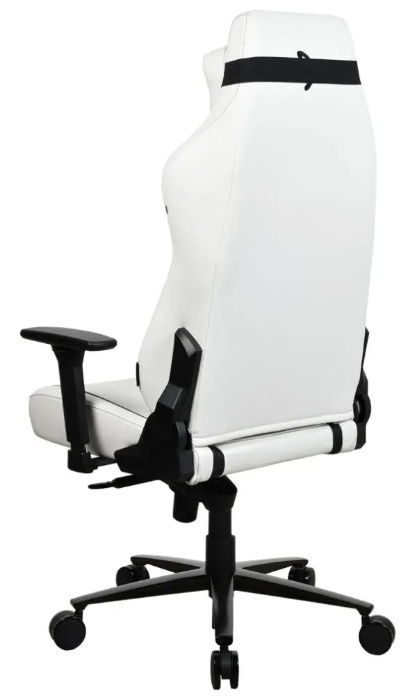 AROZZI herní židle VERNAZZA XL SoftPU White/ povrch polyuretan/ bílá