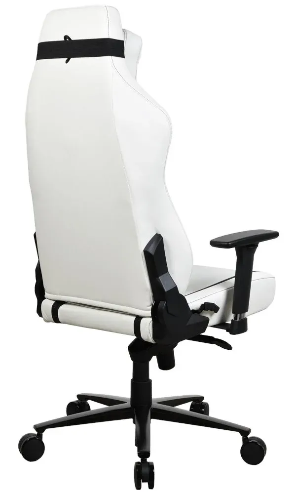 AROZZI herní židle VERNAZZA XL SoftPU White/ povrch polyuretan/ bílá