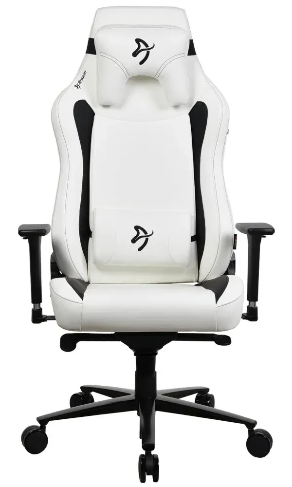AROZZI herní židle VERNAZZA XL SoftPU White/ povrch polyuretan/ bílá