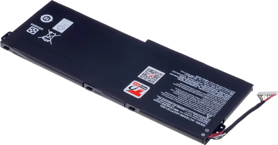 Baterie T6 Power pro Acer Aspire Nitro VN7-593G, VN7-793G, 4605mAh, 69Wh, 4cell, Li-pol