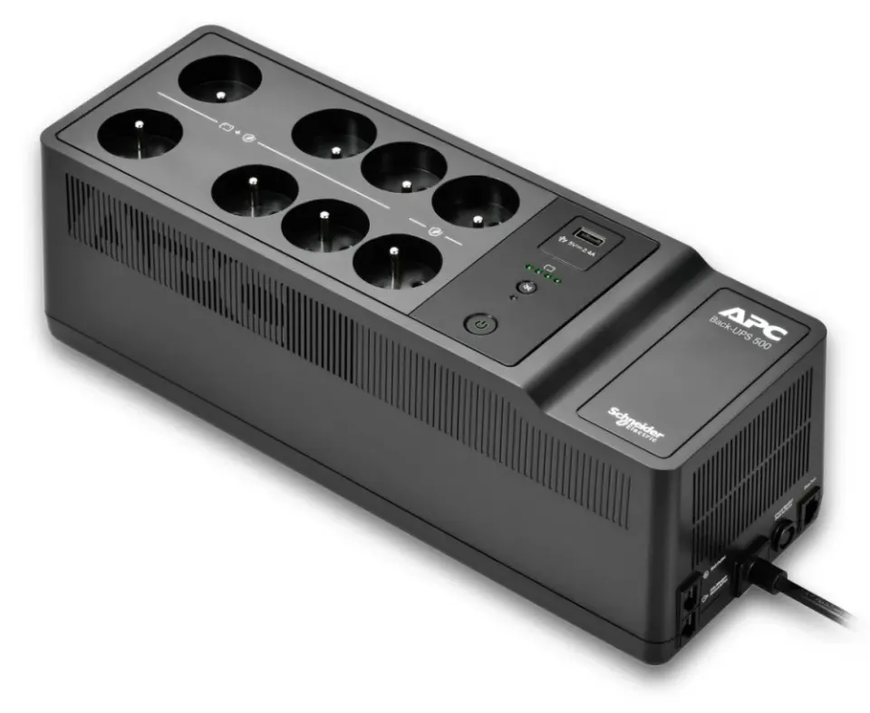 APC Back-UPS 500VA, 230V, 1USB charging port (300W) - CZ zásuvka