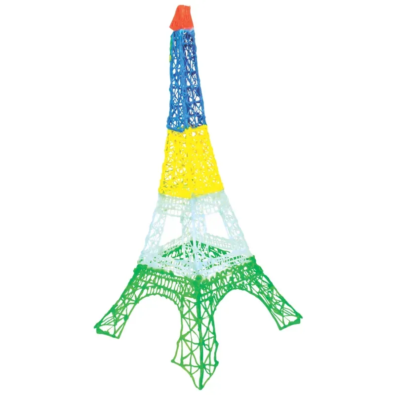 3Doodler náplň ECO-PCL pro 3D pero Start+ 250ks - bílá, mint, oranžová, žlutá