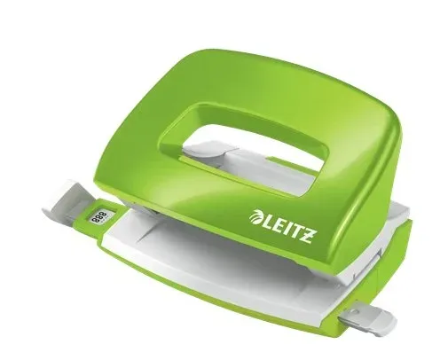 LEITZ Mini děrovačka NeXXt 5060, zelená