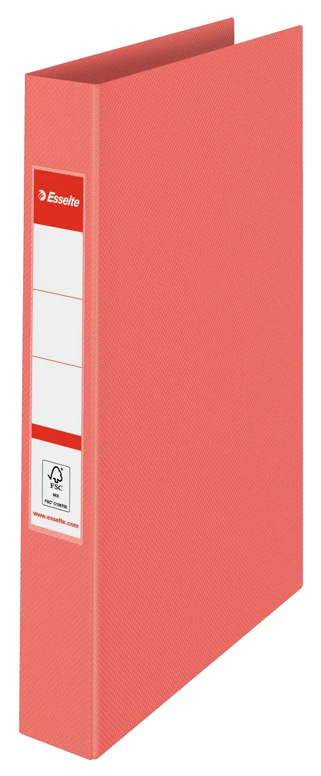 Esselte Plast. kroužk. pořadač Colour´Breeze 2RR/25mm, korálová