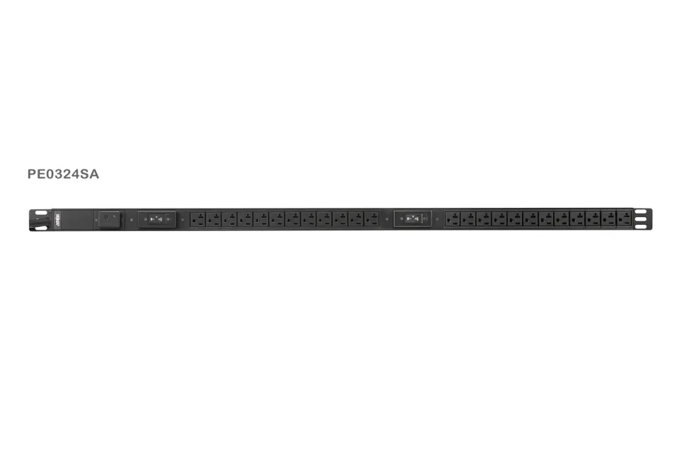 Aten PE0324S 0U Basic PDU s přepěťovou ochranou 32A přívodní kabel 1,6m IEC60309