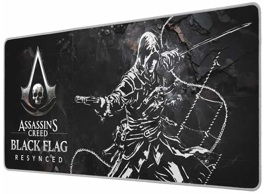 Assassins Creed herní podložka XXL/ Black Flag/ 90 x 40 cm